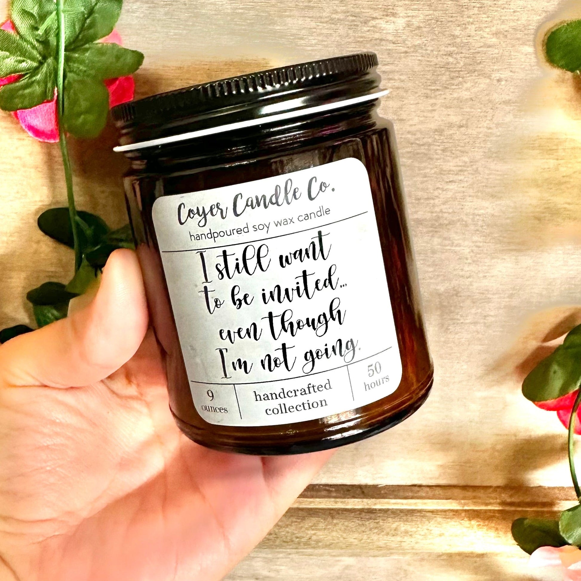 Envy Stylz Boutique Fragrance - Candle Coyer Candle - I Still Want