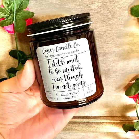 Envy Stylz Boutique Fragrance - Candle Coyer Candle - I Still Want