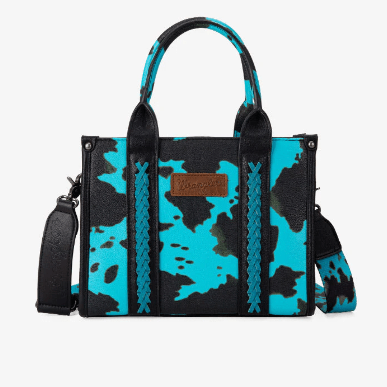 Envy Stylz Boutique Handbag Wrangler Cow Print Concealed Tote Bag