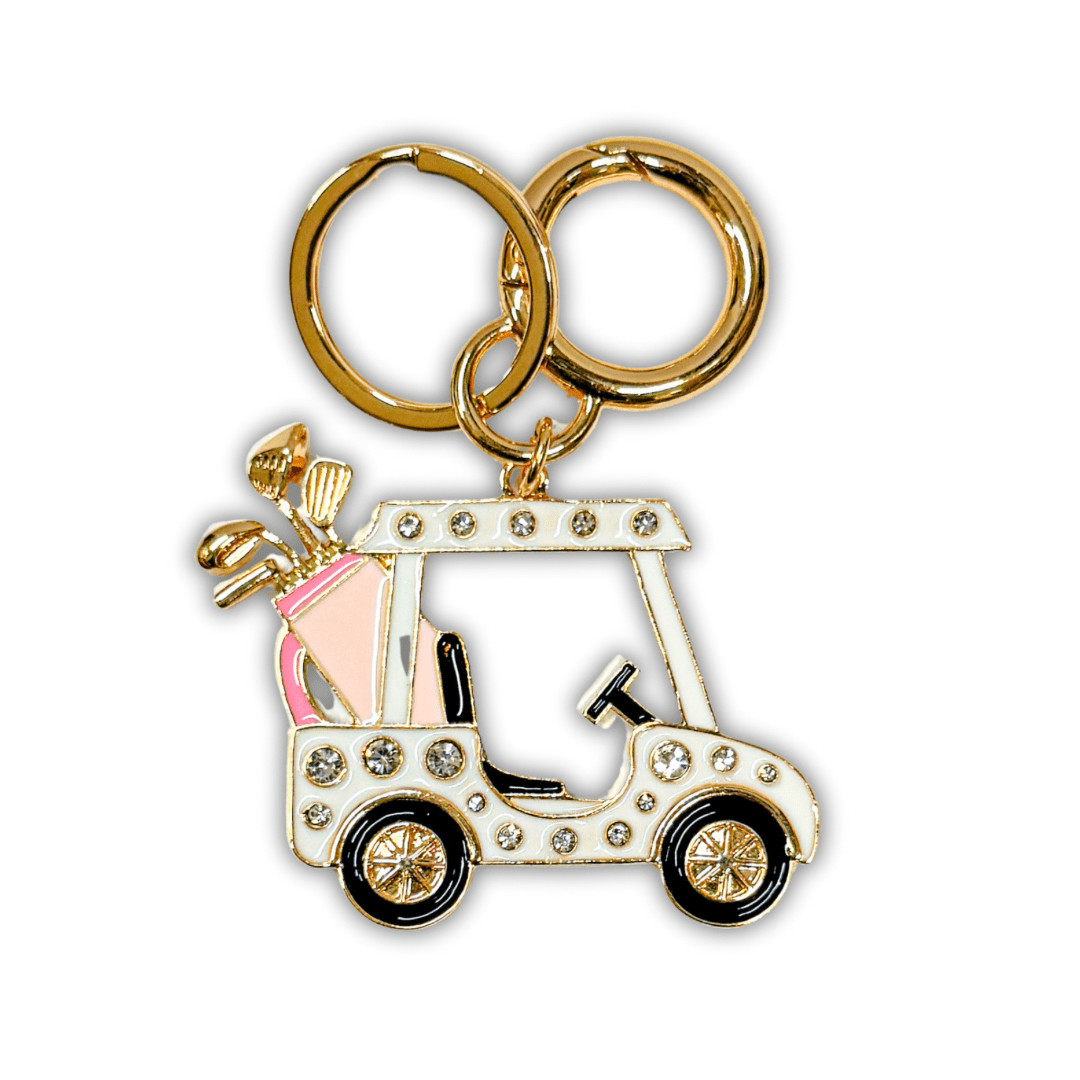 Envy Stylz Boutique keychain Golf Cart Keychain