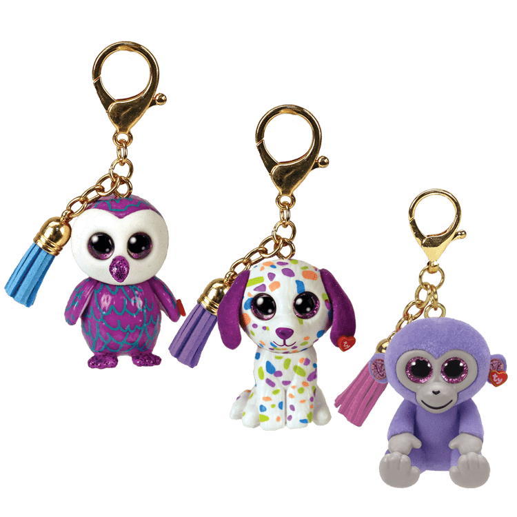 Envy Stylz Boutique keychain Darling (2) Ty Mini Boo Clips