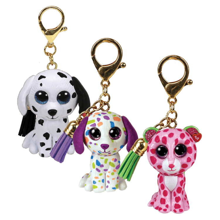 Envy Stylz Boutique keychain Glamour (3) Ty Mini Boo Clips