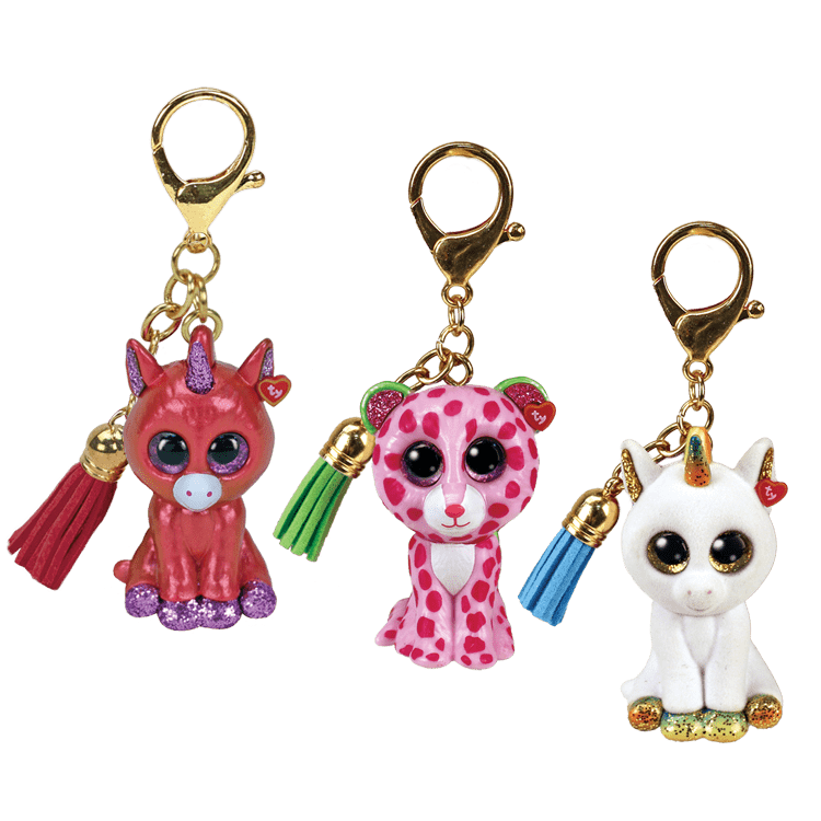 Envy Stylz Boutique keychain Pixy (3) Ty Mini Boo Clips