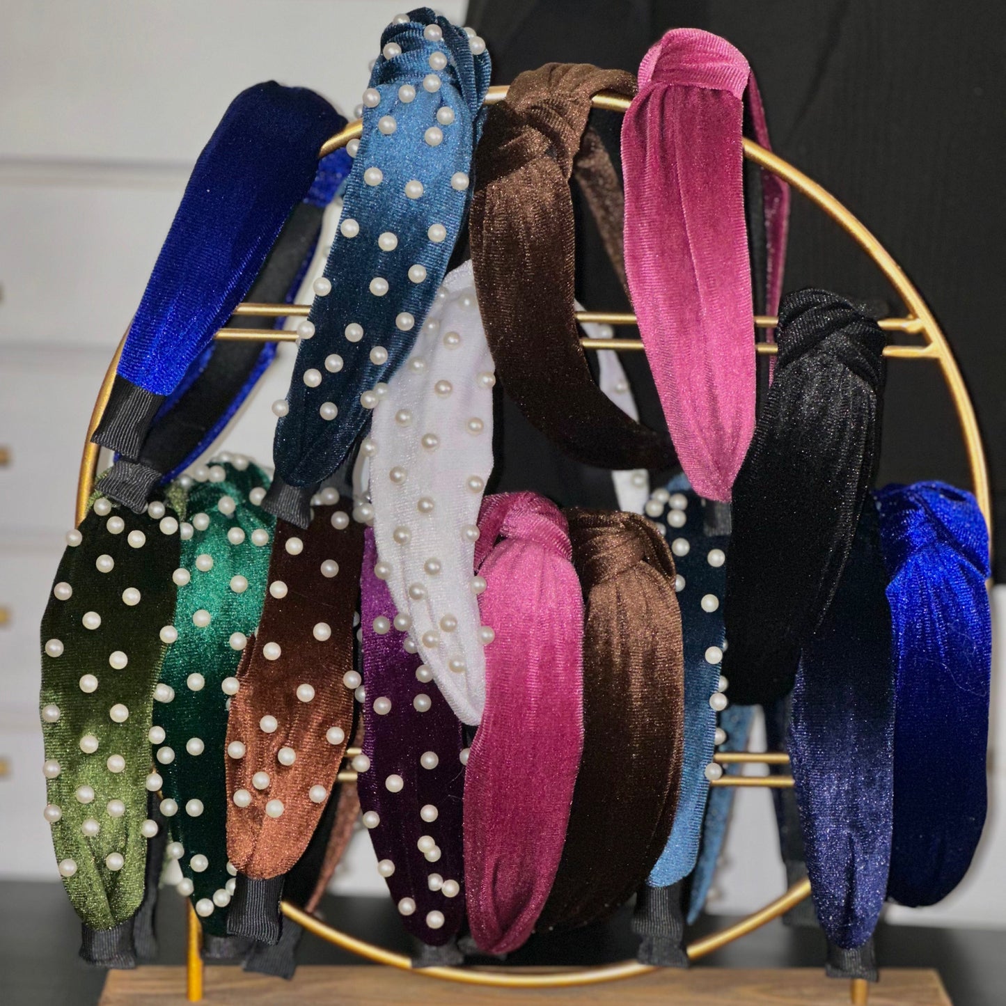 Envy Stylz Boutique Plain Velvet Headbands