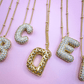 Envy Stylz Boutique Women - Accessories - Earrings 18K Gold Plated Bubble Initial Necklace