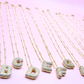 Envy Stylz Boutique Women - Accessories - Earrings 18K Gold Plated Bubble Initial Necklace