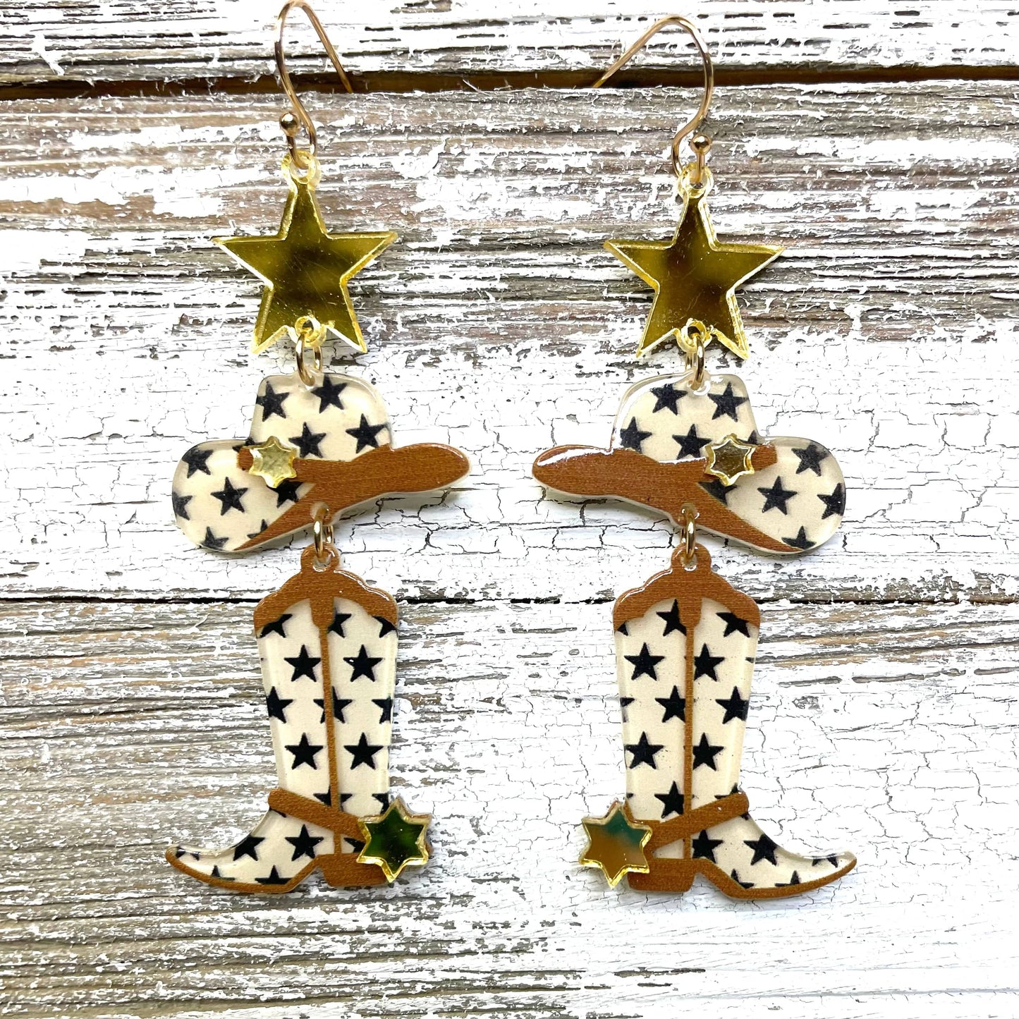 Envy Stylz Boutique Women - Accessories - Earrings ALL Star Boots and Hat Earrings