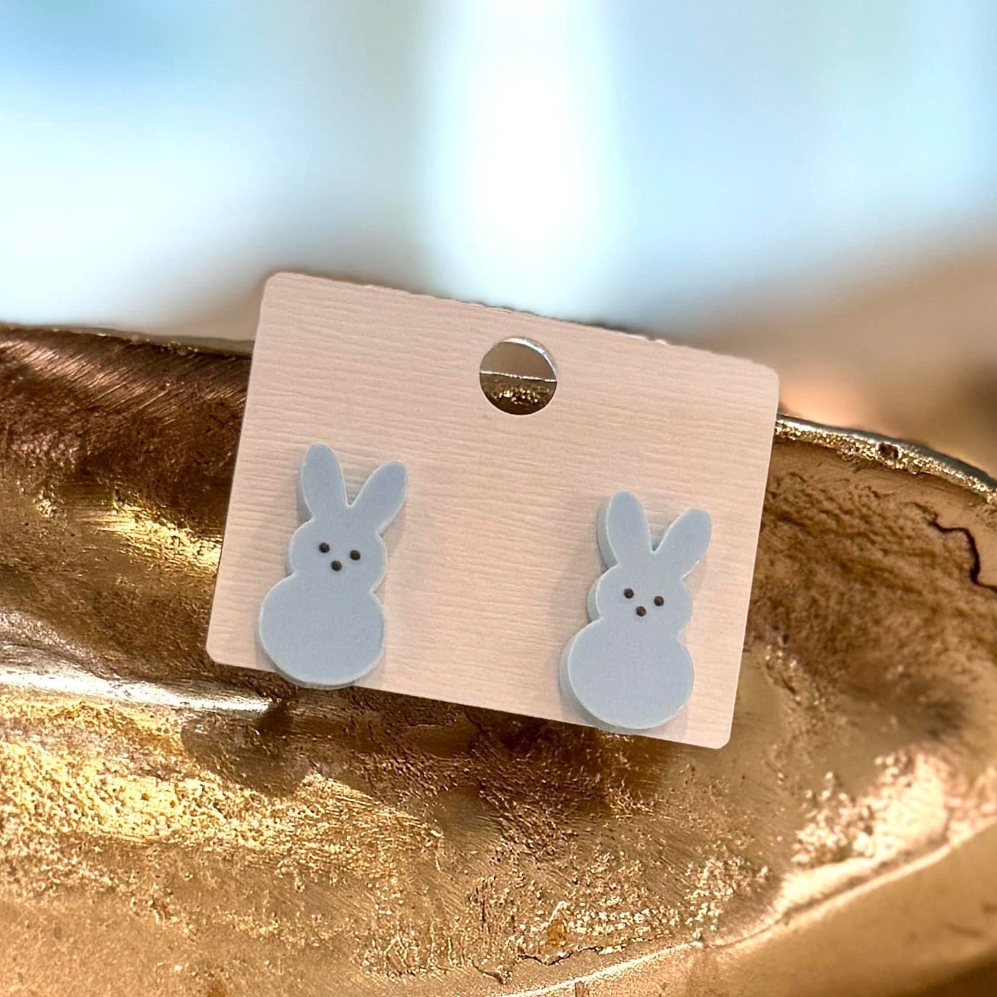 Envy Stylz Boutique Women - Accessories - Earrings Blue Bunny Stud Earrings