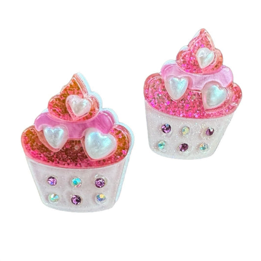 Envy Stylz Boutique Women - Accessories - Earrings Cupcake Christmas Stud Earrings