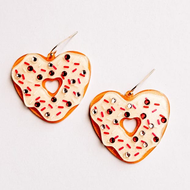 Envy Stylz Boutique Women - Accessories - Earrings Donut Heart Earrings