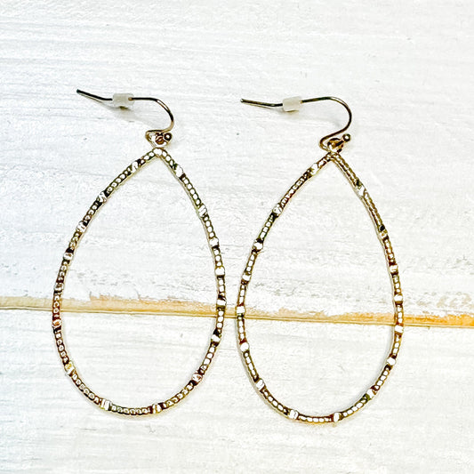 Envy Stylz Boutique Women - Accessories - Earrings Gold Teardrop Earrings