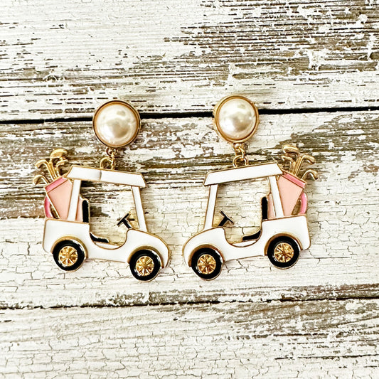 Envy Stylz Boutique Women - Accessories - Earrings Golf Cart Vibes Earrings