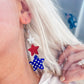 Envy Stylz Boutique Women - Accessories - Earrings Star Tier 4th of July Glitter Stud Earrings