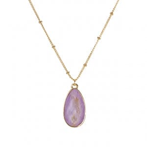 Envy Stylz Boutique Women - Accessories - Earrings Violet Pendant Necklace