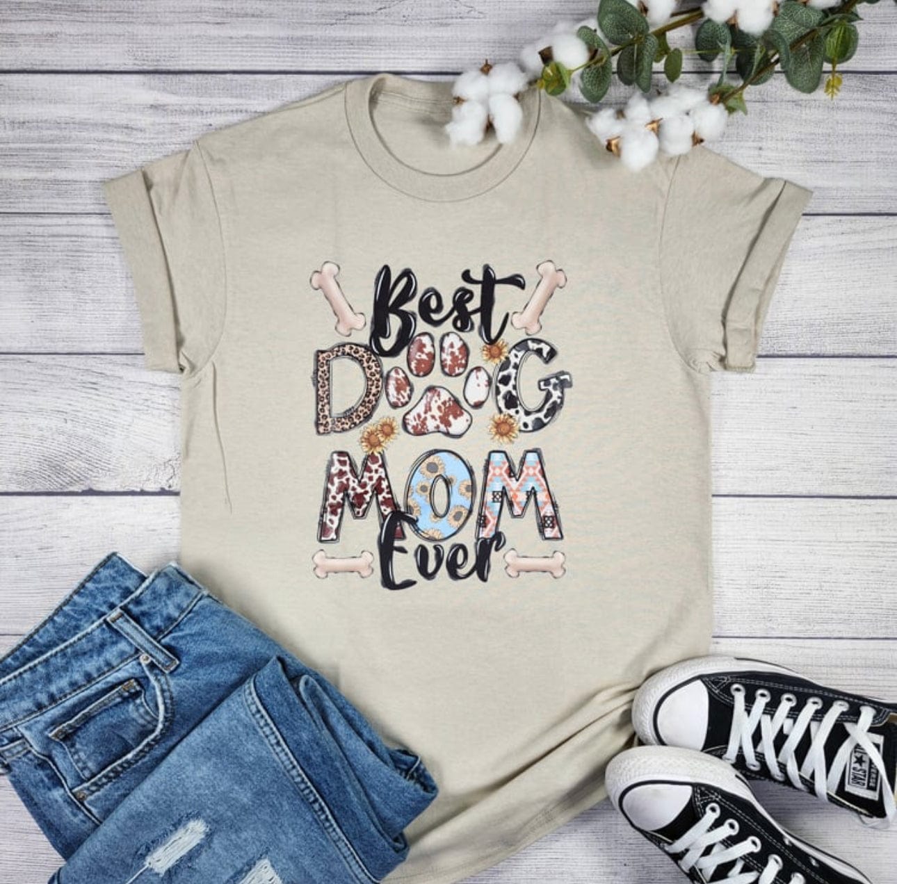 Envy Stylz Boutique Women - Apparel - Shirts - T-Shirts Best Dog Mom Graphic Tee