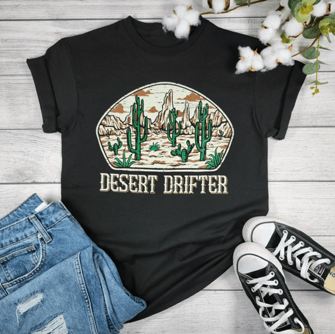 Envy Stylz Boutique Women - Apparel - Shirts - T-Shirts Desert Drift Graphic Tee