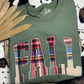 Envy Stylz Boutique Women - Apparel - Shirts - T-Shirts Fall Flannel Embroidery Sweatshirt