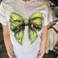 Envy Stylz Boutique Women - Apparel - Shirts - T-Shirts GREEN COQUETTE BOW Graphic Tee