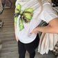 Envy Stylz Boutique Women - Apparel - Shirts - T-Shirts GREEN COQUETTE BOW Graphic Tee