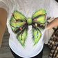 Envy Stylz Boutique Women - Apparel - Shirts - T-Shirts GREEN COQUETTE BOW Graphic Tee