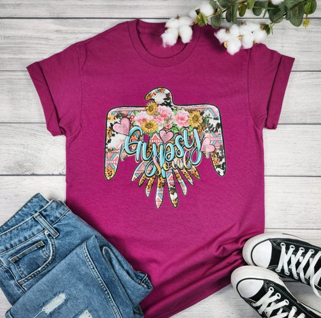 Envy Stylz Boutique Women - Apparel - Shirts - T-Shirts Gypsy Soul Graphic Tee