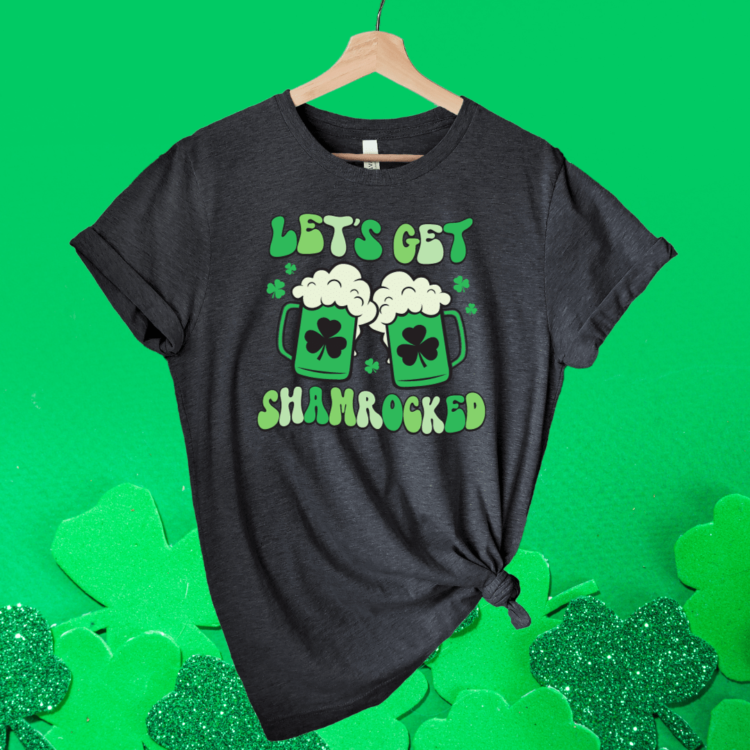 Envy Stylz Boutique Women - Apparel - Shirts - T-Shirts Let's Get Shamrocked Soft Graphic Tee