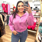 Envy Stylz Boutique Women - Apparel - Shirts - T-Shirts Light Purple Cropped Zip Hoodie