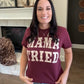 Envy Stylz Boutique Women - Apparel - Shirts - T-Shirts Maroon Mama Tried Graphic T-shirt