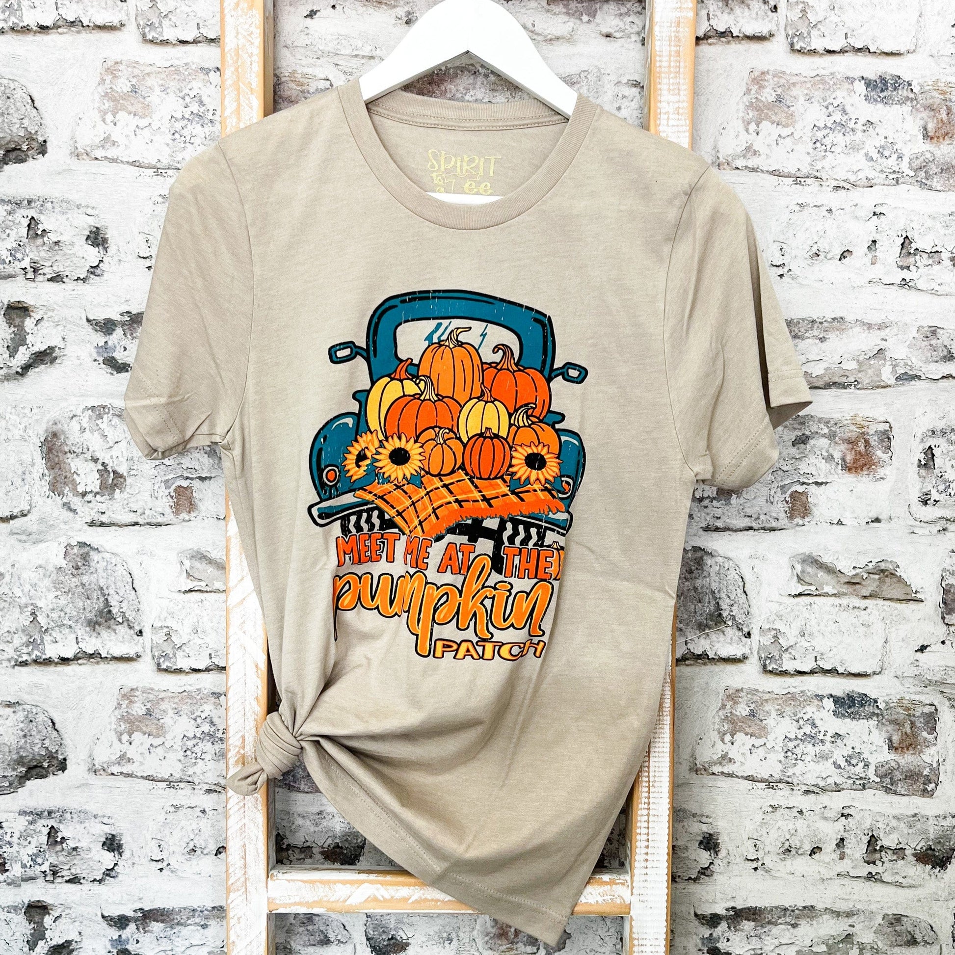 Envy Stylz Boutique Women - Apparel - Shirts - T-Shirts Meet Me At The Pumpkin Patch Truck Soft Graphic Tee