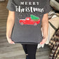 Envy Stylz Boutique Women - Apparel - Shirts - T-Shirts Merry Christmas Truck Graphic Tee