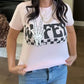 Envy Stylz Boutique Women - Apparel - Shirts - T-Shirts Peace Checker Wifey Graphic Tee