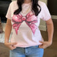 Envy Stylz Boutique Women - Apparel - Shirts - T-Shirts Preppy Pink Bow Graphic Tee