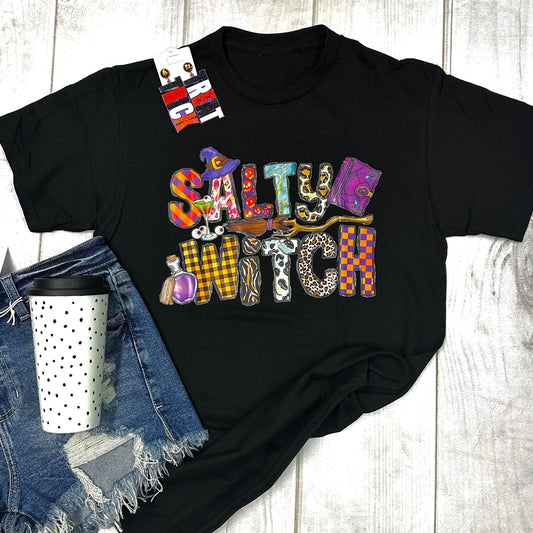 Envy Stylz Boutique Women - Apparel - Shirts - T-Shirts Salty Witch Graphic Tee