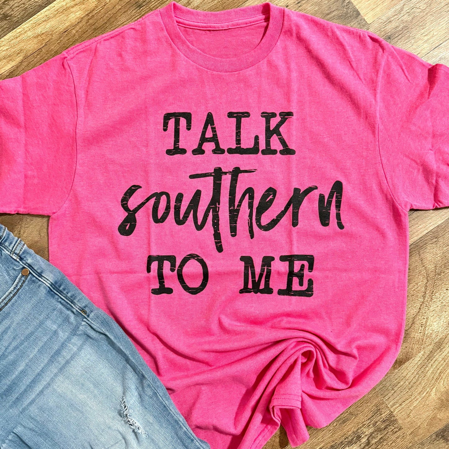Envy Stylz Boutique Women - Apparel - Shirts - T-Shirts Talk Southern To Me Graphic Tee