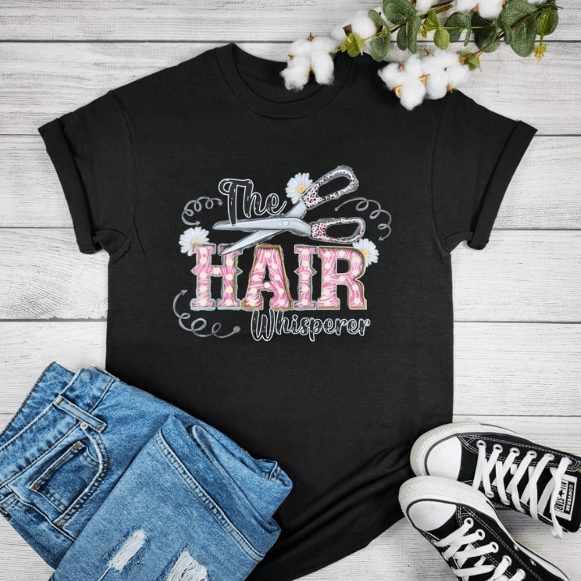 Envy Stylz Boutique Women - Apparel - Shirts - T-Shirts The Hair Whisperer Graphic Tee