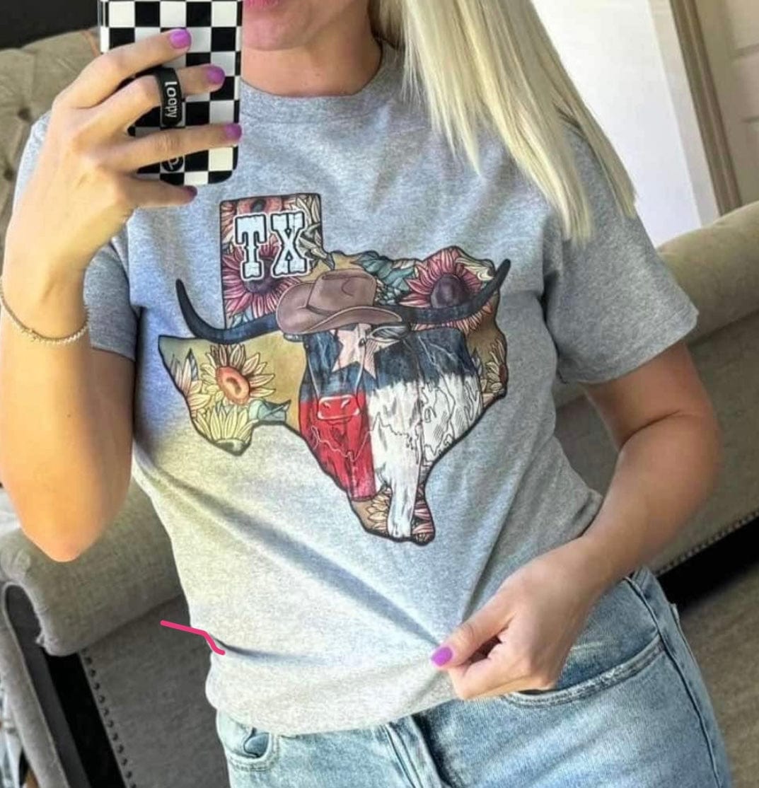 Envy Stylz Boutique Women - Apparel - Shirts - T-Shirts TX State Longhorn Graphic T-shirt