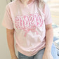 Envy Stylz Wholesale Women - Apparel - Shirts - T-Shirts Amen Pink Bow Graphic Tee