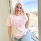 Envy Stylz Wholesale Women - Apparel - Shirts - T-Shirts Amen Pink Bow Graphic Tee