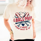 Envy Stylz Wholesale Women - Apparel - Shirts - T-Shirts At The Ballpark Is Where I Spend Most Of My Days Graphic Tee