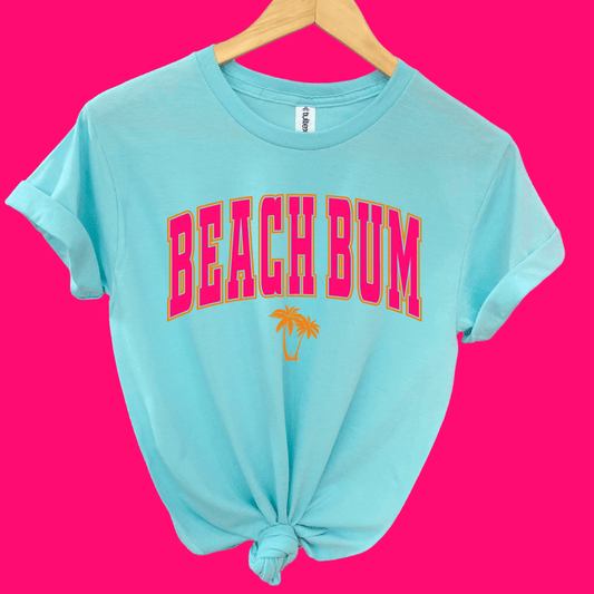 Envy Stylz Wholesale Women - Apparel - Shirts - T-Shirts Beach Bum Soft Graphic Tee