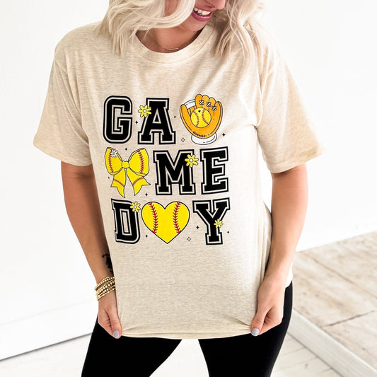 Envy Stylz Wholesale Women - Apparel - Shirts - T-Shirts Game Day Softball Graphic Tee