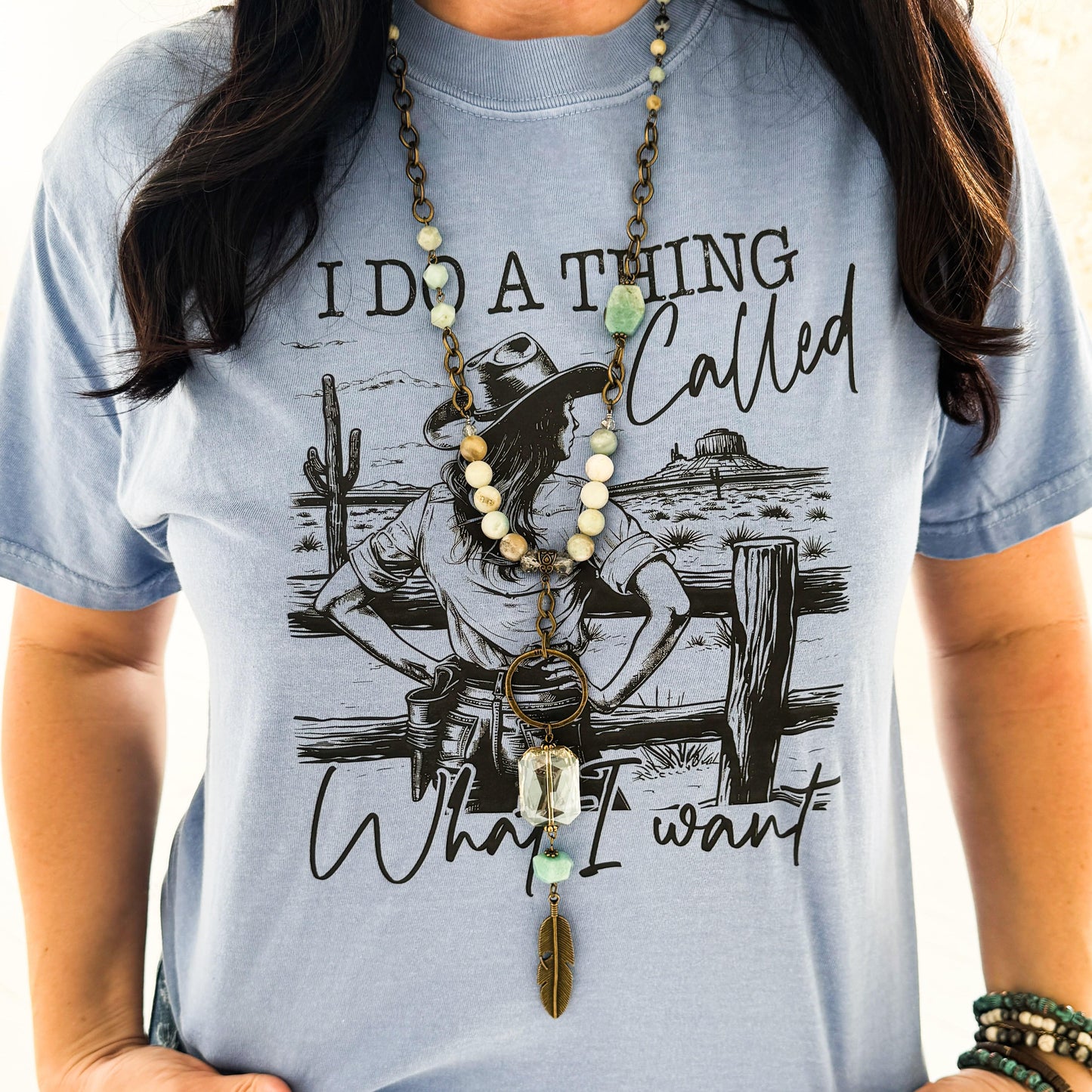 Envy Stylz Wholesale Women - Apparel - Shirts - T-Shirts I Do a Thing Called What I Want Graphic Tee