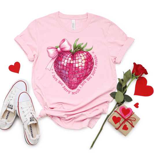 Envy Stylz Wholesale Women - Apparel - Shirts - T-Shirts I Love You Berry Much Graphic Tee