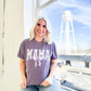 Envy Stylz Wholesale Women - Apparel - Shirts - T-Shirts Purple Mama Bow Graphic Tee