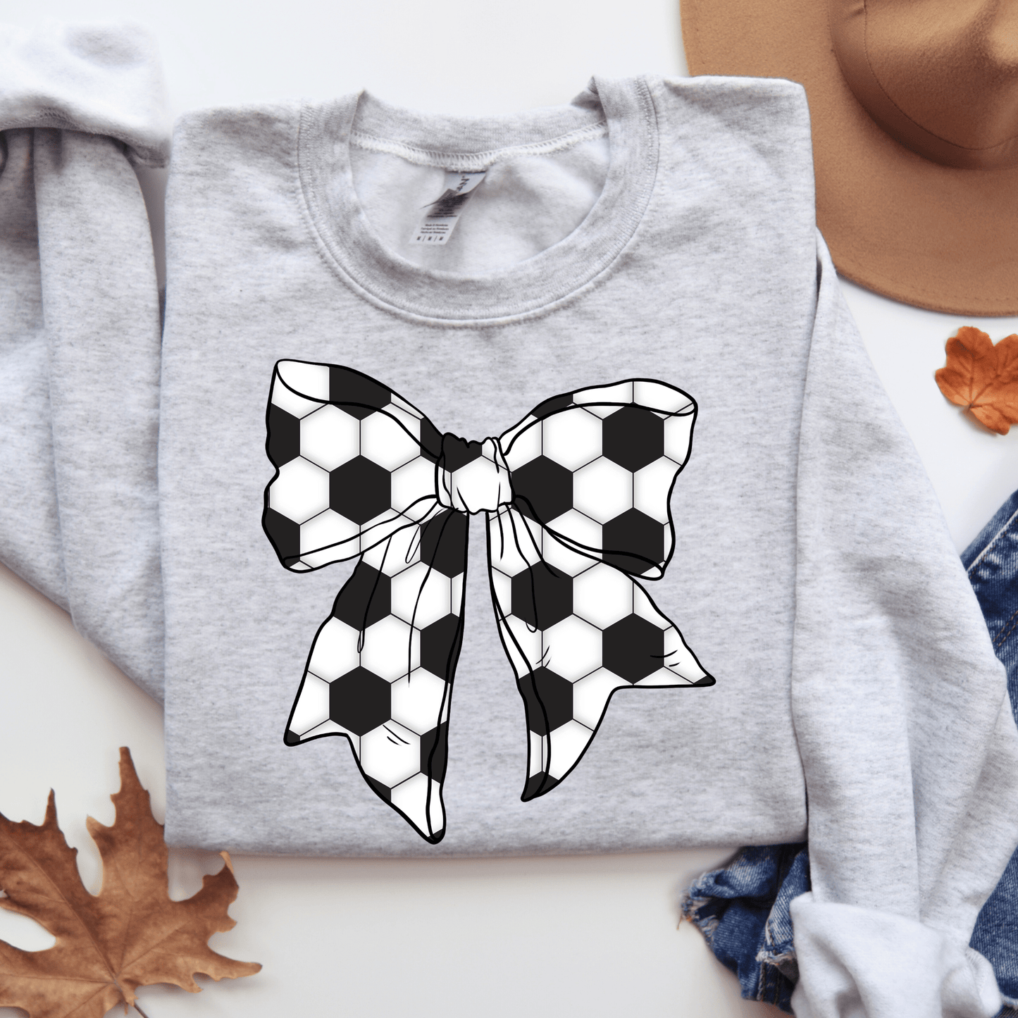 Envy Stylz Wholesale Women - Apparel - Shirts - T-Shirts Soccer Bow Sweatshirt