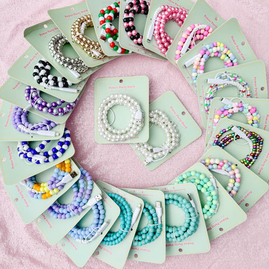 FestiviTees Women - Accessories - Earrings Beaded Phone Chargers USB/USB-C/Lightning
