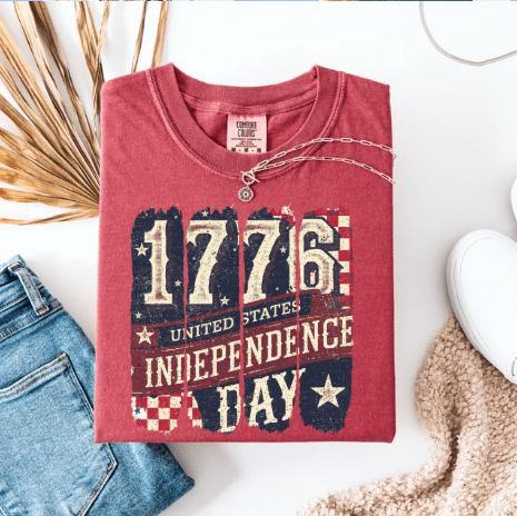 FestiviTees Women - Apparel - Shirts - T-Shirts 1776 Graphic Tee