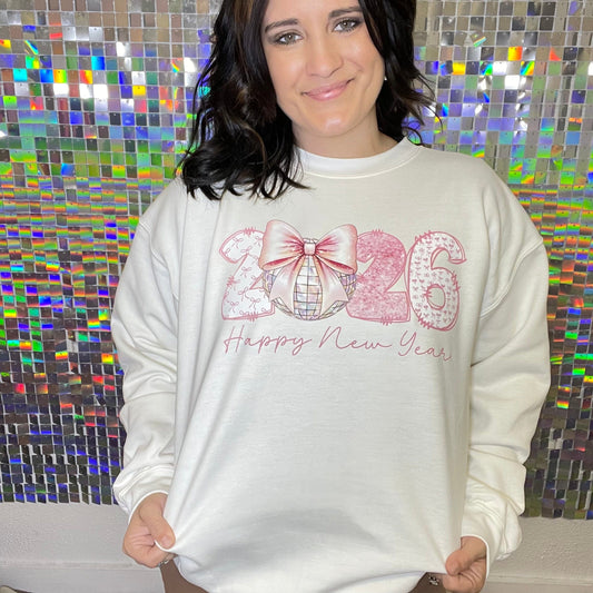 FestiviTees Women - Apparel - Shirts - T-Shirts 2026 NYE Graphic Crewneck