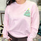 FestiviTees Women - Apparel - Shirts - T-Shirts Adore Him Pink Graphic Crewneck