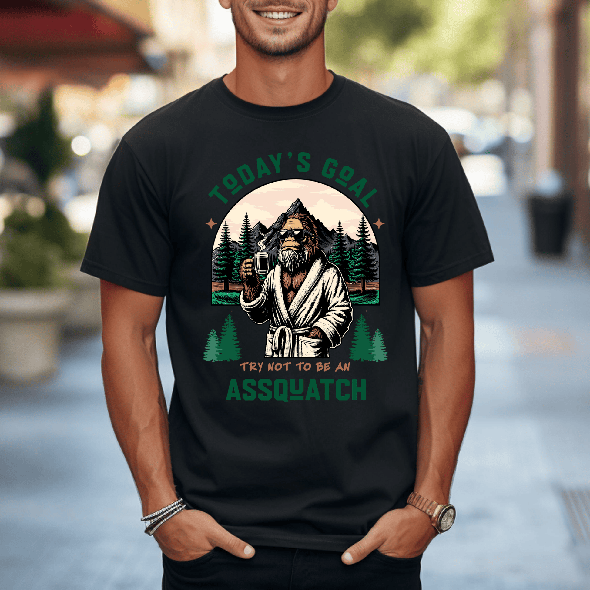 FestiviTees Women - Apparel - Shirts - T-Shirts Assquatch Graphic Tee